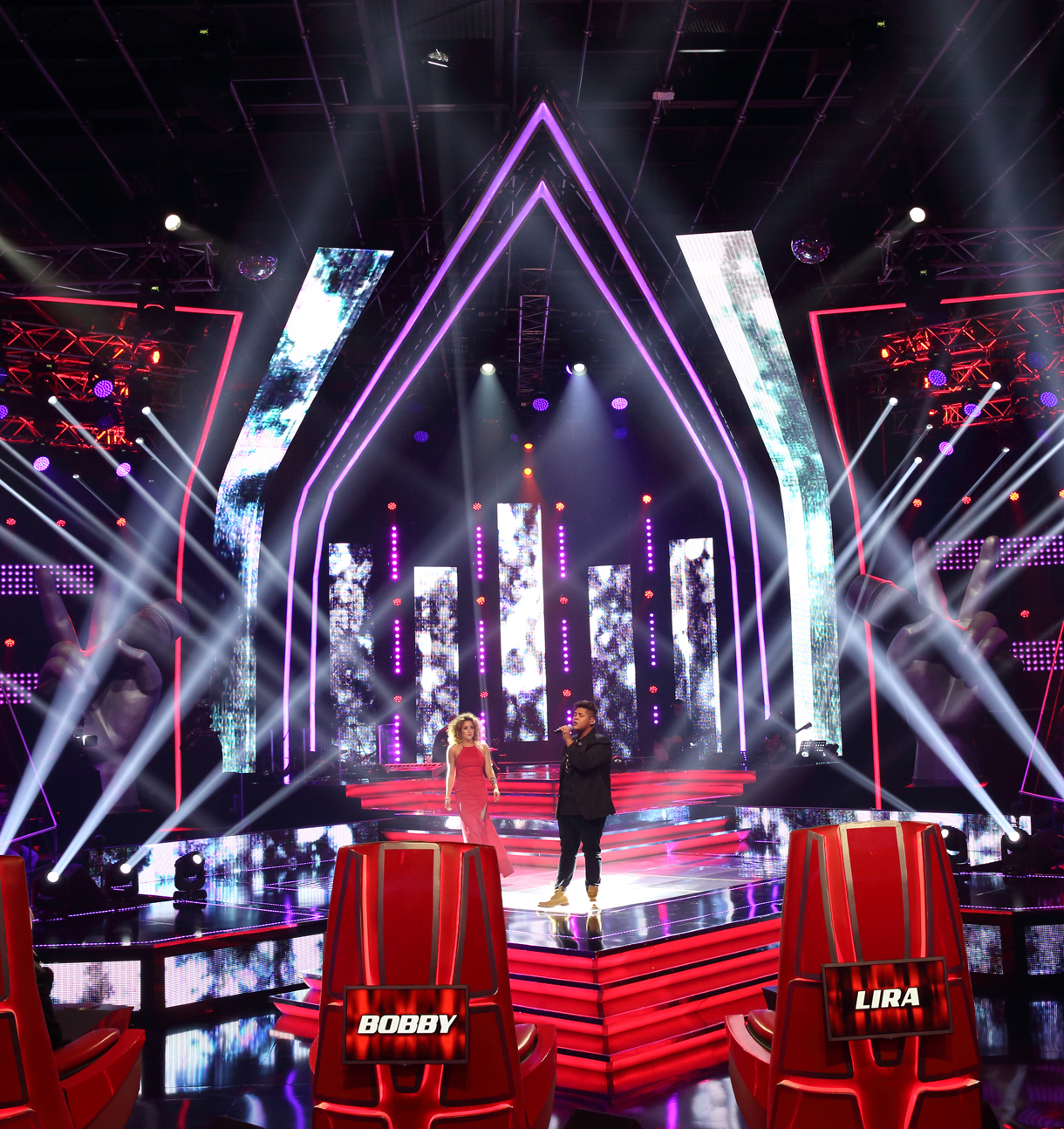 The Voice South Africa Theatre Lighting Custom LED Screen