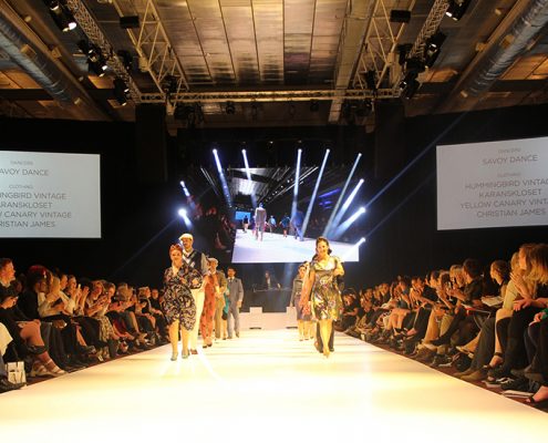 FashFest Canberra Runway Stage Event Lighting LED Screens