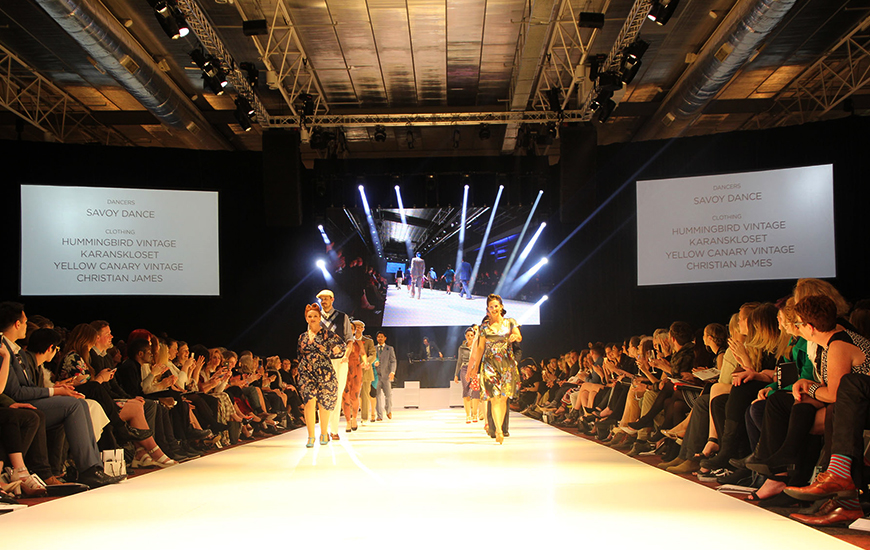 FashFest Canberra Runway Stage Event Lighting LED Screens