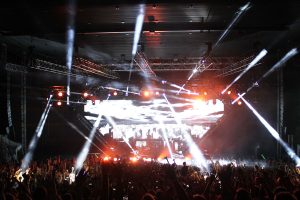 Avicii Event Stage LED Screens and Stadium Lighting