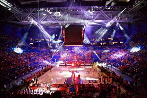 Perth Wild Cats Event Stadium Lighting LED Screens Light Show