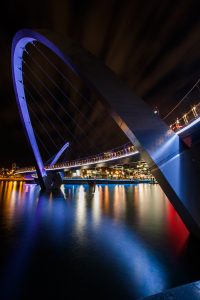 Elizabeth Quay Perth Bridge Outdoor LED Architectural Lighting