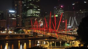Kurilpa Bridge Brisbane Outdoor LED Architectural Lighting