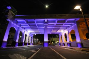 William Jolly Bridge Brisbane Outdoor LED Architectural Lighting