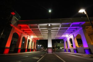 William Jolly Bridge Brisbane Outdoor LED Architectural Lighting