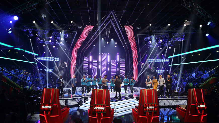 The Voice South Africa Theatre Stage Lighting Custom LED Screens