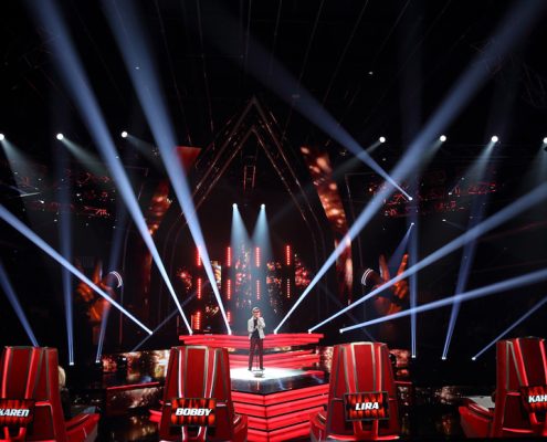 The Voice South Africa Theatre Stage Lighting Custom LED Screens