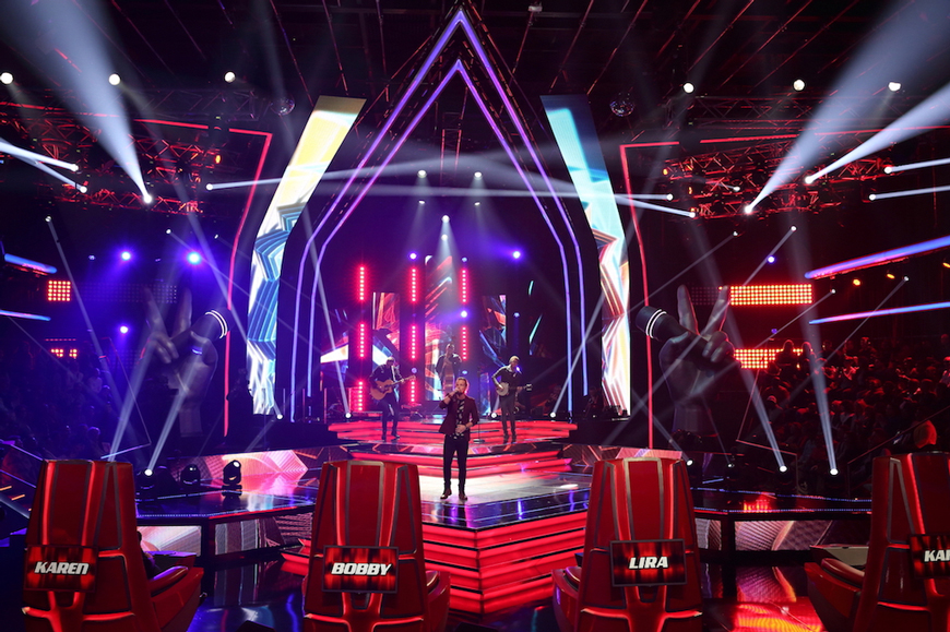 The Voice South Africa Theatre Stage Lighting Custom LED Screens