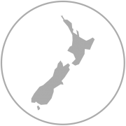 New Zealand Map Icon