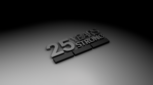 25 Years Strong Logo