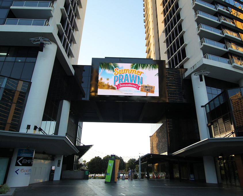 Circle on Cavill Big Screen LED Screen Outdoor Billboard Advertising Sign