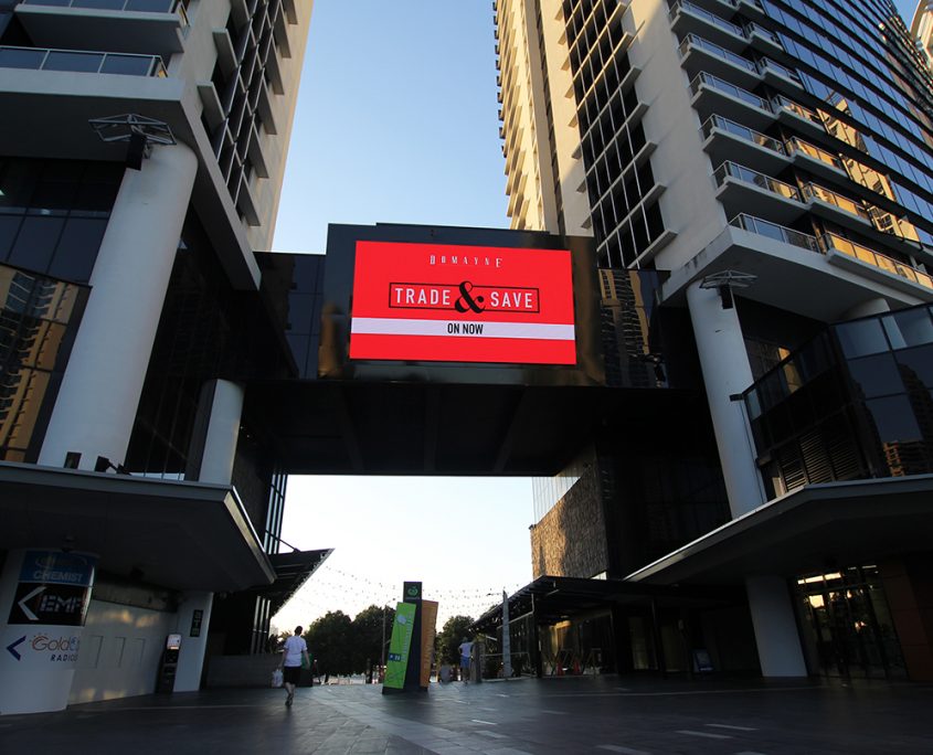 Circle on Cavill Big Screen LED Screen Outdoor Billboard Advertising Sign