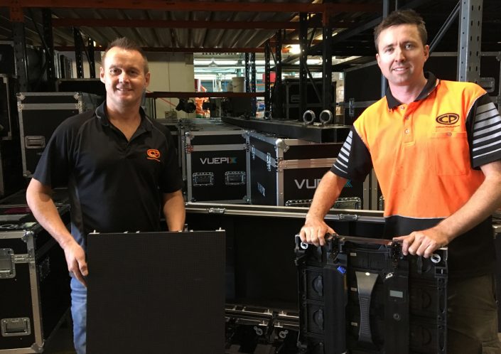 Vuepix Clifton Production Cisco Live Flight Cases and Staff