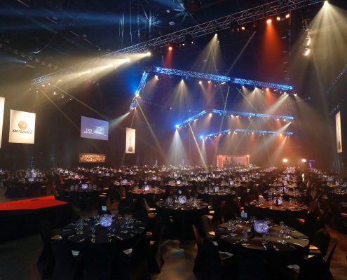 Halberg Awards Event Lighting Custom LED Light Show