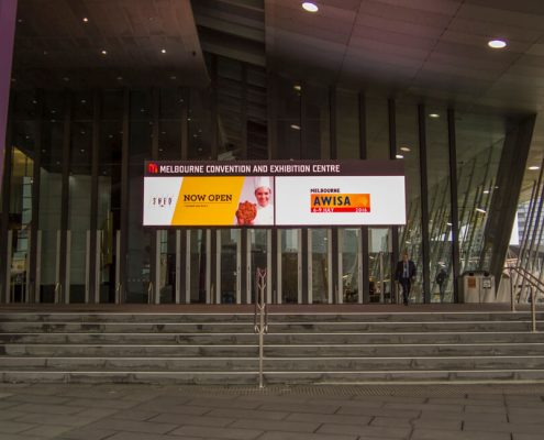 Melbourne Convention and Exhibition Centre Digital Billboard Advertising LED Sign