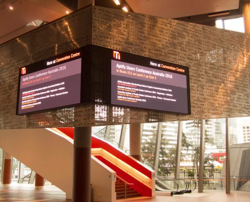 Melbourne Convention and Exhibition Centre Digital Billboard Advertising LED Sign