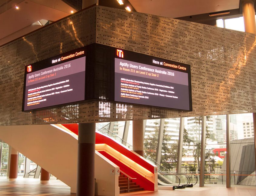 Melbourne Convention and Exhibition Centre Digital Billboard Advertising LED Sign