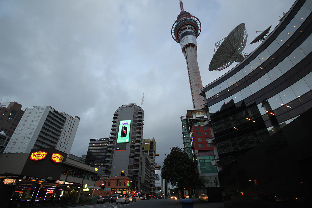 QMS Victoria Street Auckland LED Billboard Digital Advertising Display