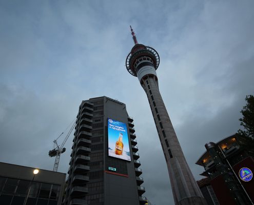 QMS Victoria Street Auckland LED Billboard Digital Advertising Display