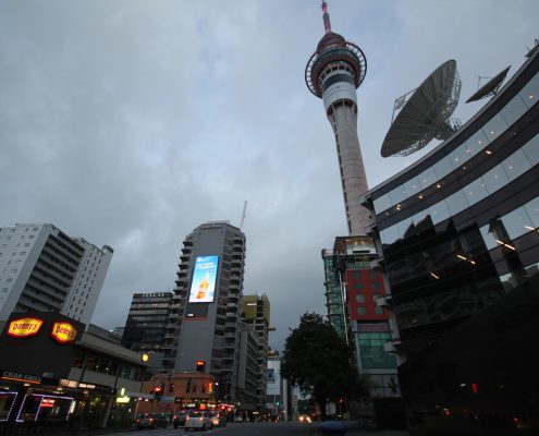 QMS Victoria Street Auckland LED Billboard Digital Advertising Display