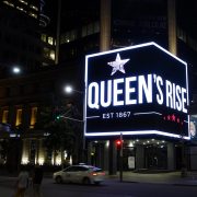 Queens Rise New Zealand Building Facade LED Screen Outdoor Billboard Advertising