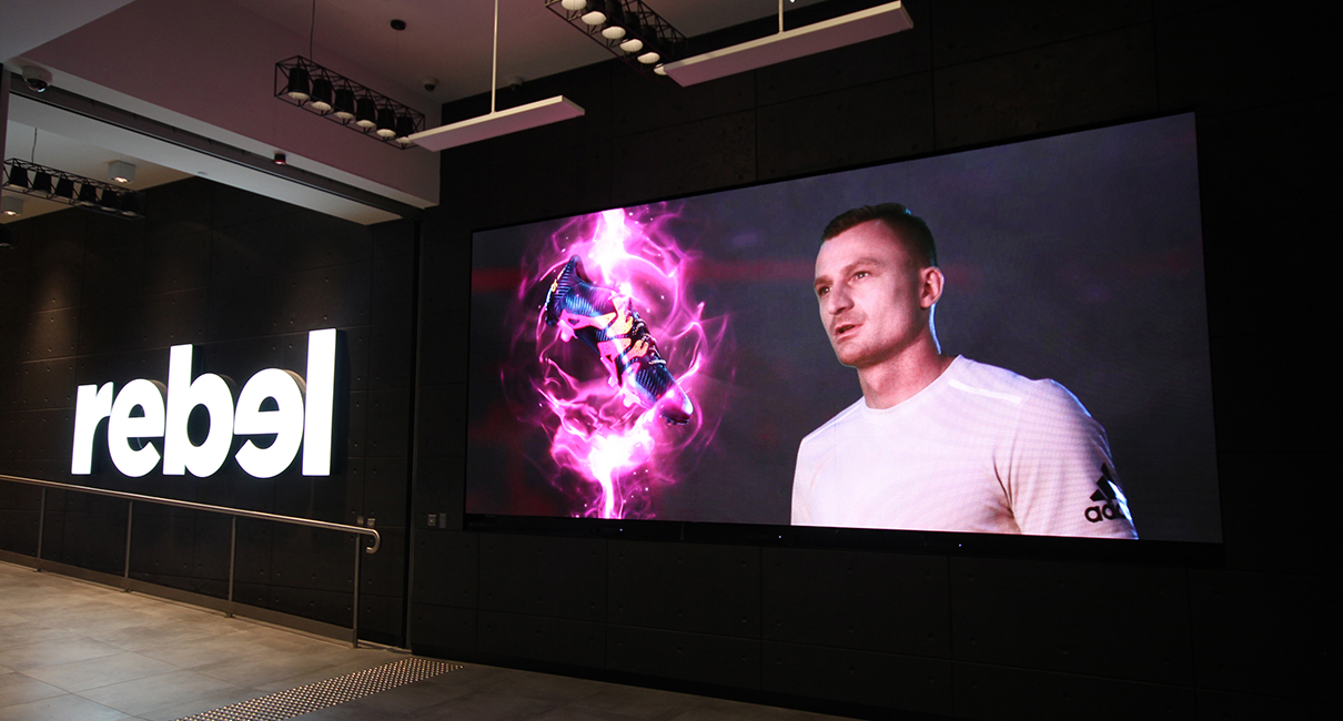 Rebel Sport Sydney Large LED Screen Digital Billboard Advertising