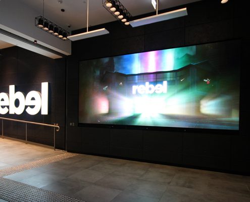 Rebel Sport Sydney Large LED Screen Digital Billboard Advertising