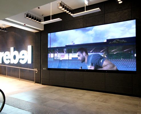 Rebel Sport Sydney Large LED Screen Digital Billboard Advertising