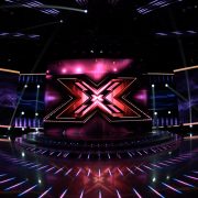 X Factor TV Studio Theatre Lighting Custom LED Screens