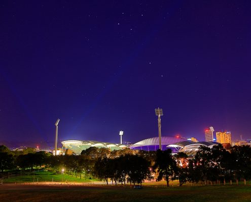 Adelaide Oval Custom LED Outdoor Building Facade Architectural Stadium Lighting