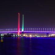 bolte-bridge-ula-6 Bolte Bridge Columns Custom LED Facade Architectural Lighting