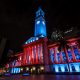 Brisbane City Hall Light Show Custom Outdoor LED Building Facade Architectural Lighting