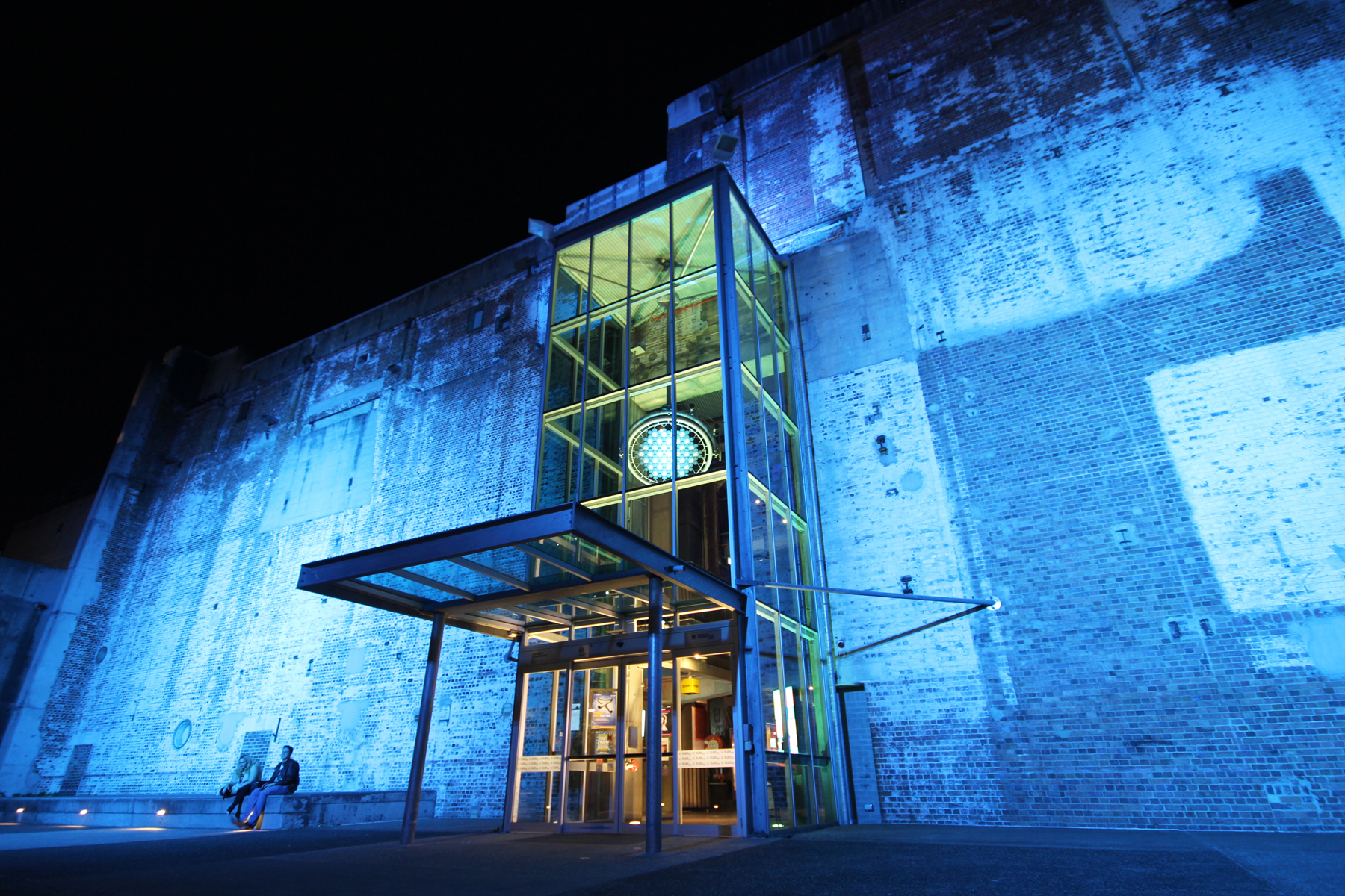 Brisbane Power House Light Show Custom Outdoor LED Building Facade Architectural Lighting