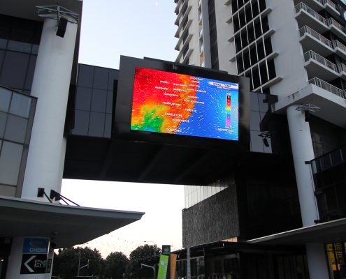 Circle on Cavil Big Screen LED Billboard Digital Advertising