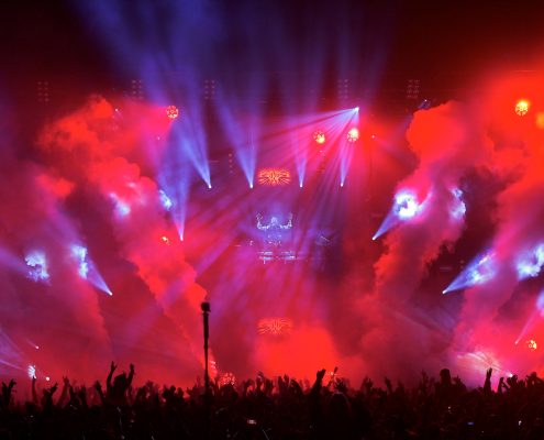 David Guetta Concert LED Stage Lighting Design