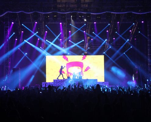 Future Musical Festival Concert LED Stage Lighting Design