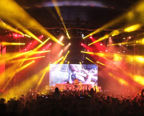 Future Musical Festival Concert LED Stage Lighting Design