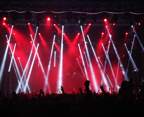 Future Musical Festival Concert LED Stage Lighting Design