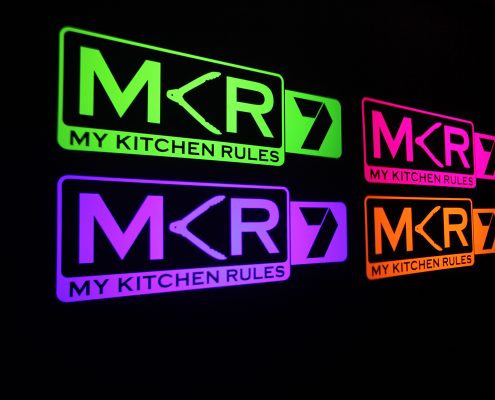 My Kitchen Rules Channel 7 MKR Event Lighting LED Screens MKRFEAST