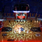 Perth Wild Cats Event Stadium Lighting Custom LED Screen Scoreboard Light Show