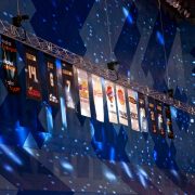 Perth Wild Cats Event Stadium Lighting Custom LED Screen Scoreboard Light Show