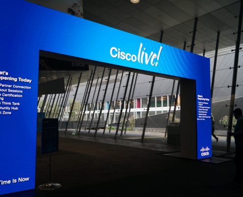 Clifton Productions Cisco Live LED Entrance Screen