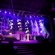 Gospel Skouspel Stage Lighting Design Event Lighting with LED Screen Panels