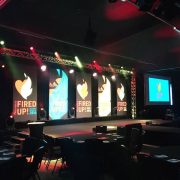 Nandos National Confrence Stage Lighting Design and LED Screen Panels
