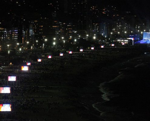 Pope Francis Mass Vuepix LED Screens