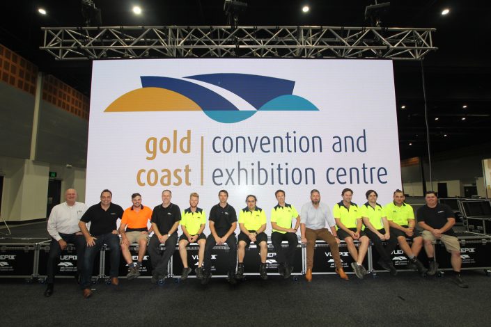 Gold Coast Convention and Exhibiton Centre LED Big Screen and Production Crew