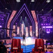 The Voice South Africa TV Show Set Design Custom LED Screens and Light Show