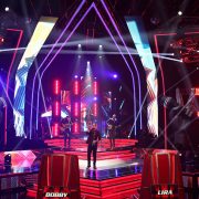 The Voice South Africa TV Show Set Design Custom LED Screens and Light Show