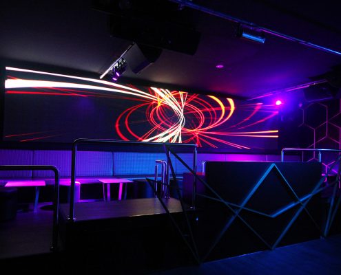 Famous Club Brisbane Nightclub Event Lighting and LED Screens