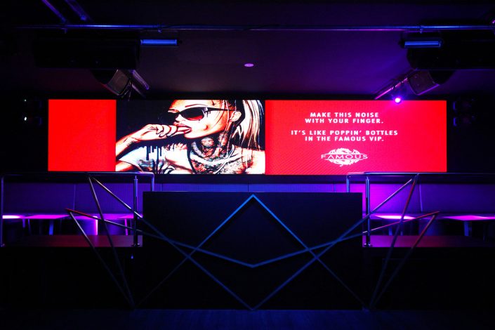 Famous Club Brisbane Nightclub Event Lighting and LED Screens